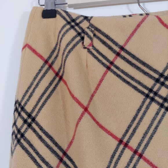 SOLD 🥰 wool checked plaid maxi skirt by David N - Picture 2 of 8